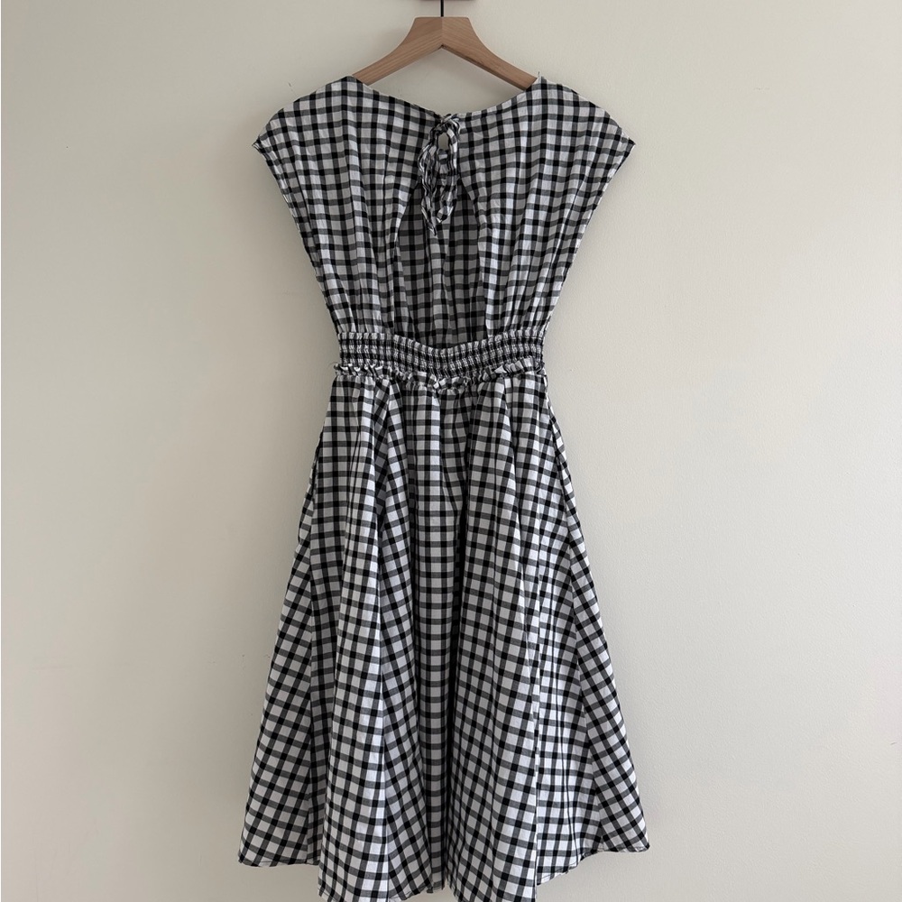 Zara gingham midi dress (S) - Picture 4 of 5